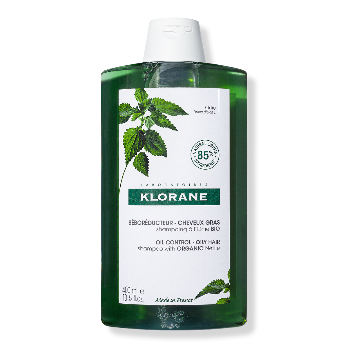 Klorane Oil Control Shampoo with Nettle, 13.5 oz