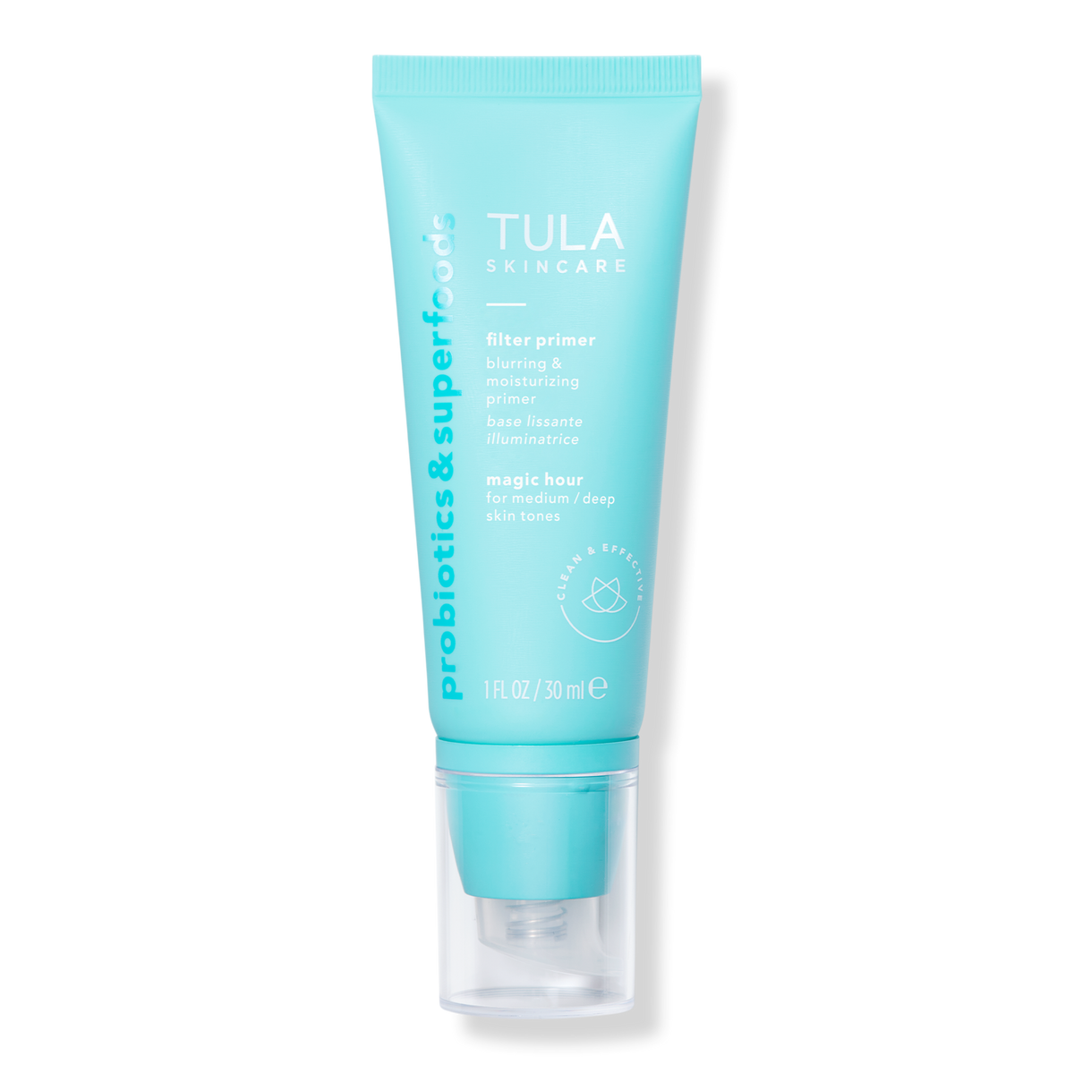 Tula Filter Primer Blurring & Moisturizing Primer, Magic Hour, 1 oz
