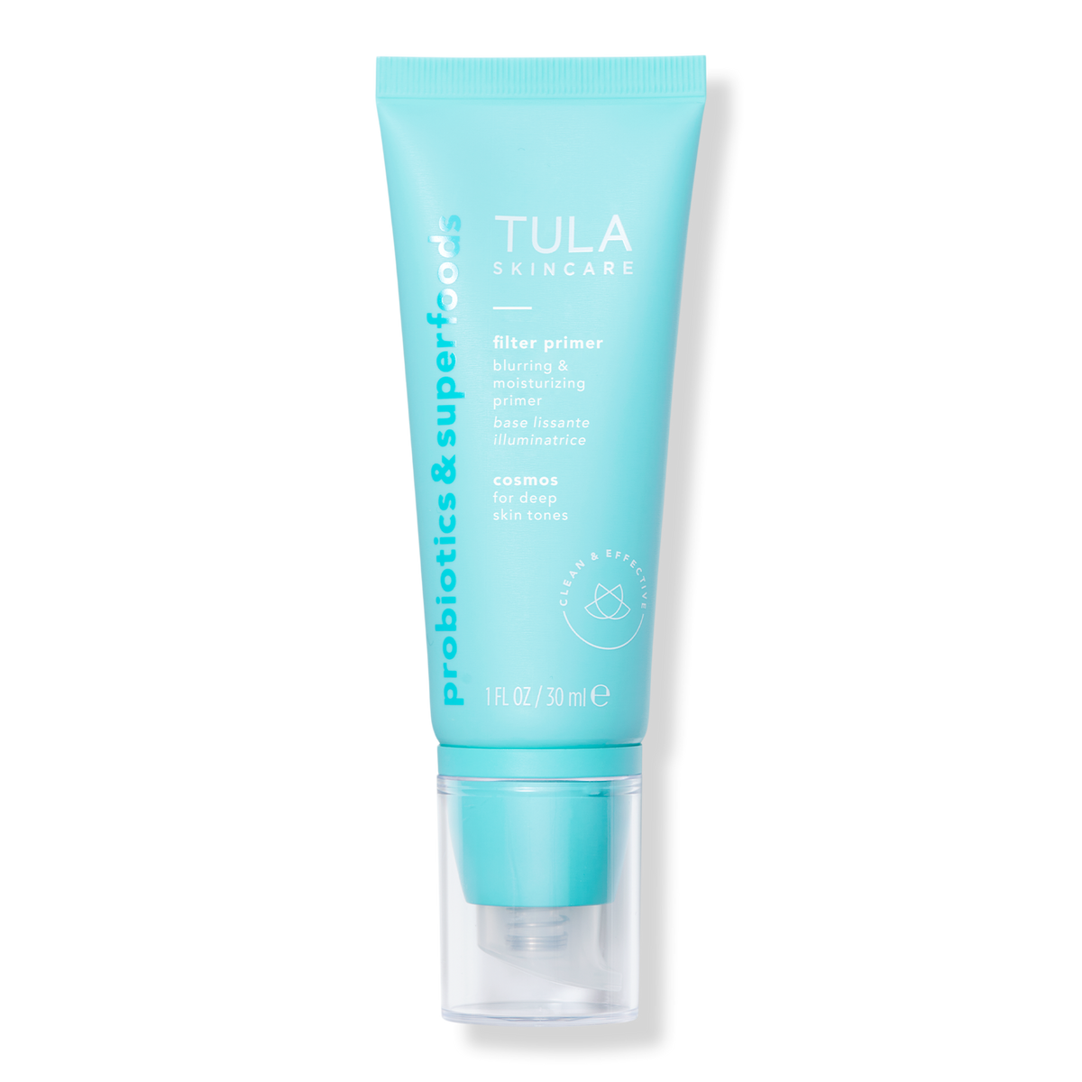 Tula Filter Primer Blurring & Moisturizing Primer, Cosmos, 1 oz