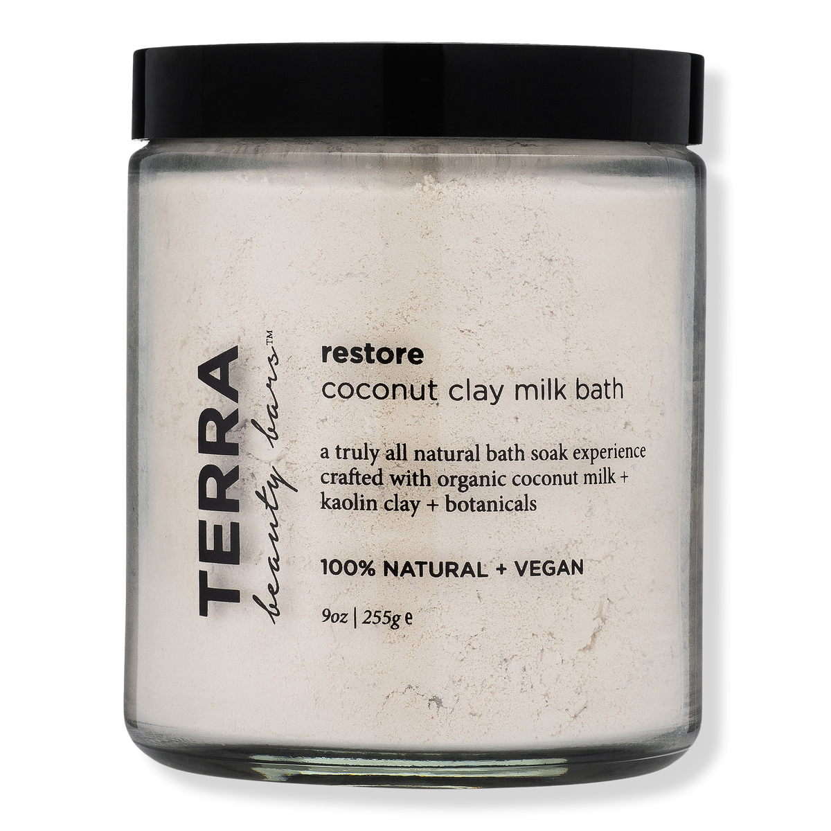 Terra Beauty Bars Restore Coconut Clay Milk Bath Soak, 9 oz