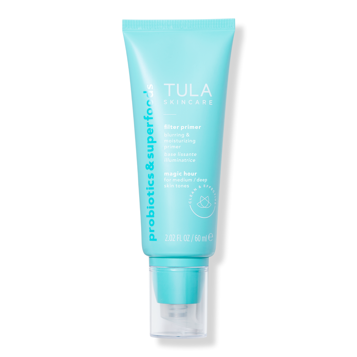 Tula Supersize Filter Primer Blurring & Moisturizing Primer, Magic Hour, 2 oz