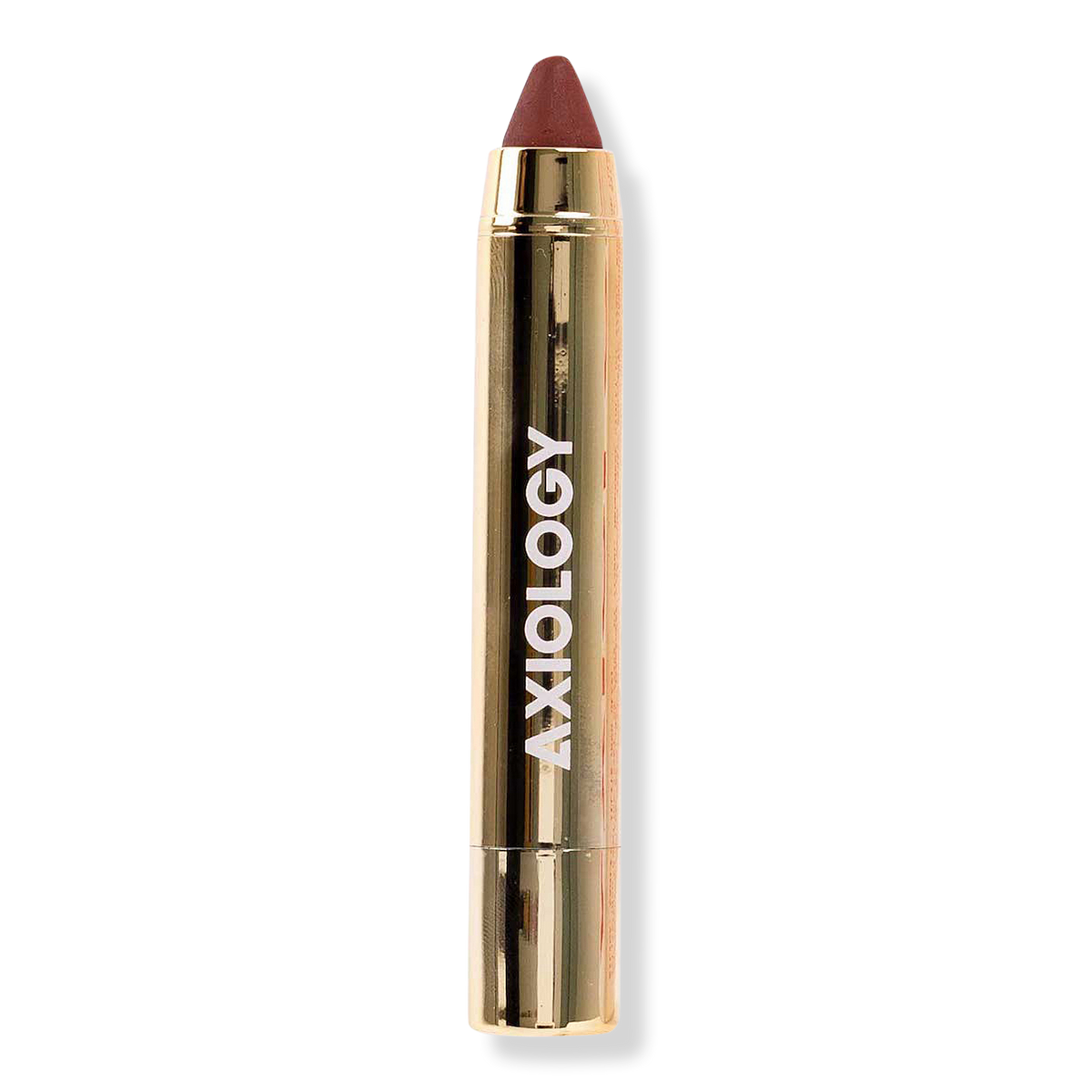 AXIOLOGY Semi-Matte Vegan Lip Crayon, Intrigue, 0.12 oz
