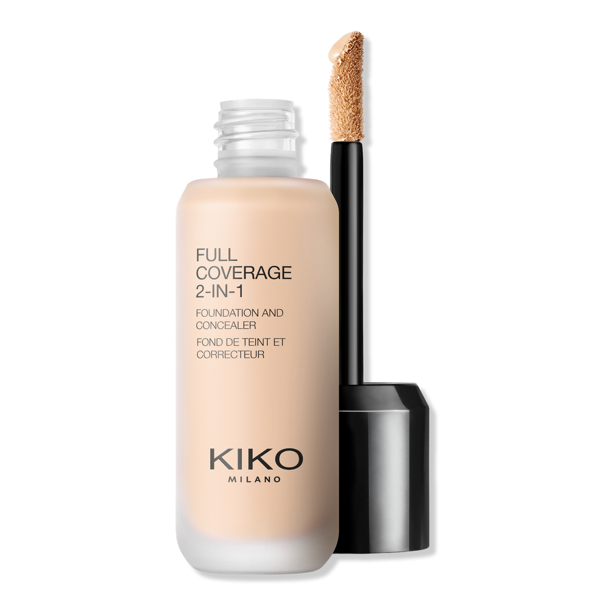 KIKO Milano Full Coverage 2-In-1 Foundation & Concealer, Warm Rose 01