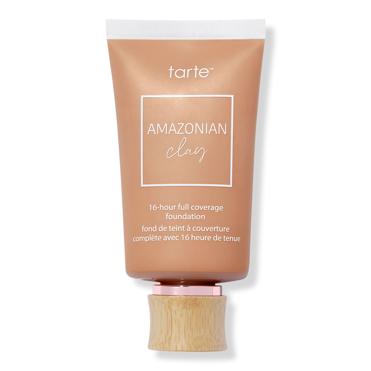 Tarte Amazonian Clay 16-Hour Full Coverage Foundation, 39B Medium-Tan Beige, 1.7 oz