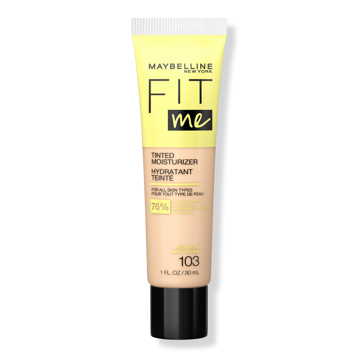 Maybelline Fit Me Tinted Moisturizer, 103, 1 oz