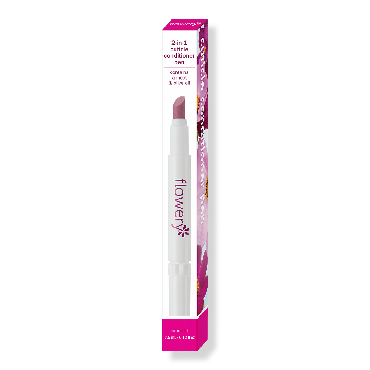 Flowery 2 in 1 Nagelhautpflege-Stift, 1 Stk.