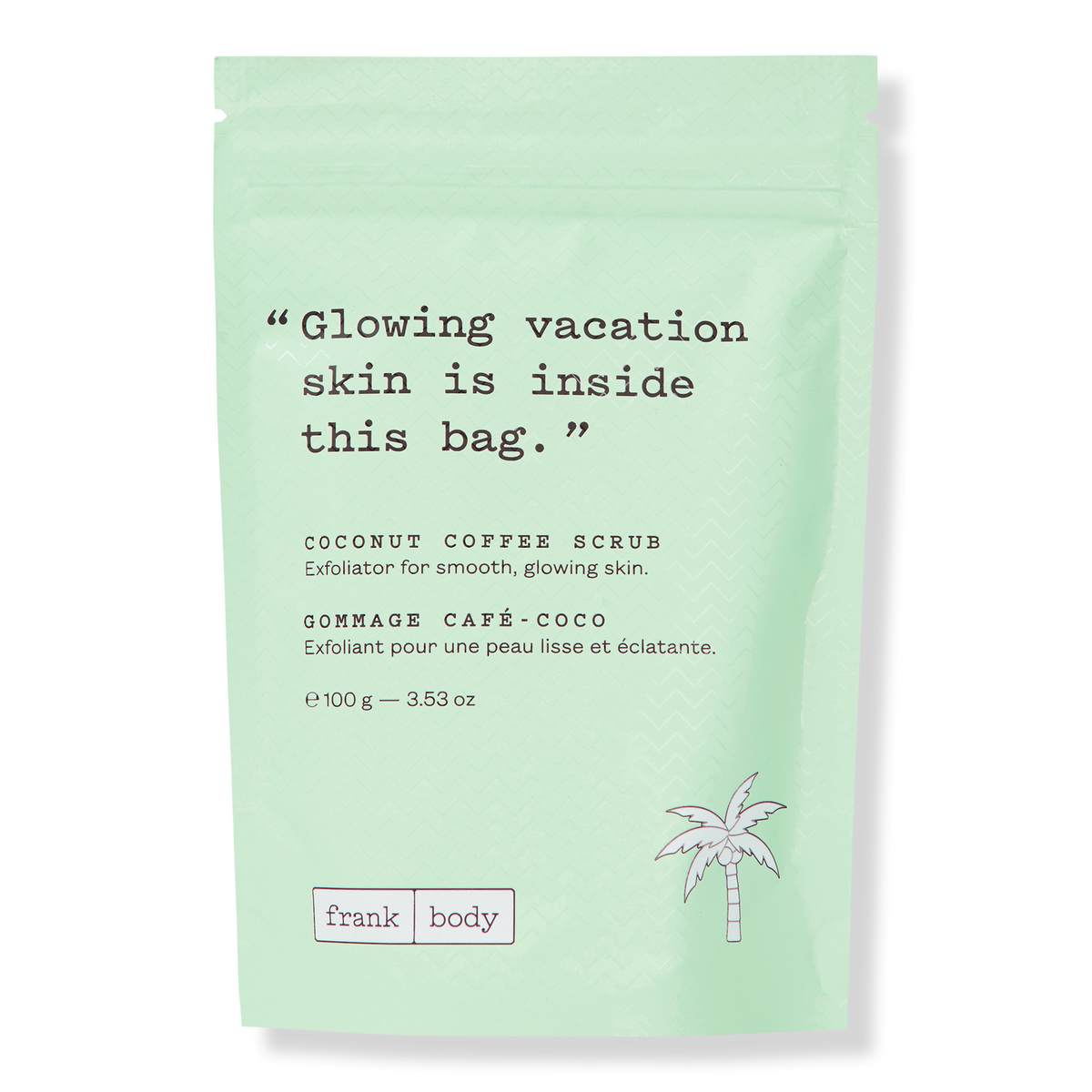 frank body Coconut Coffee Scrub Körperpeeling, 3.53 oz