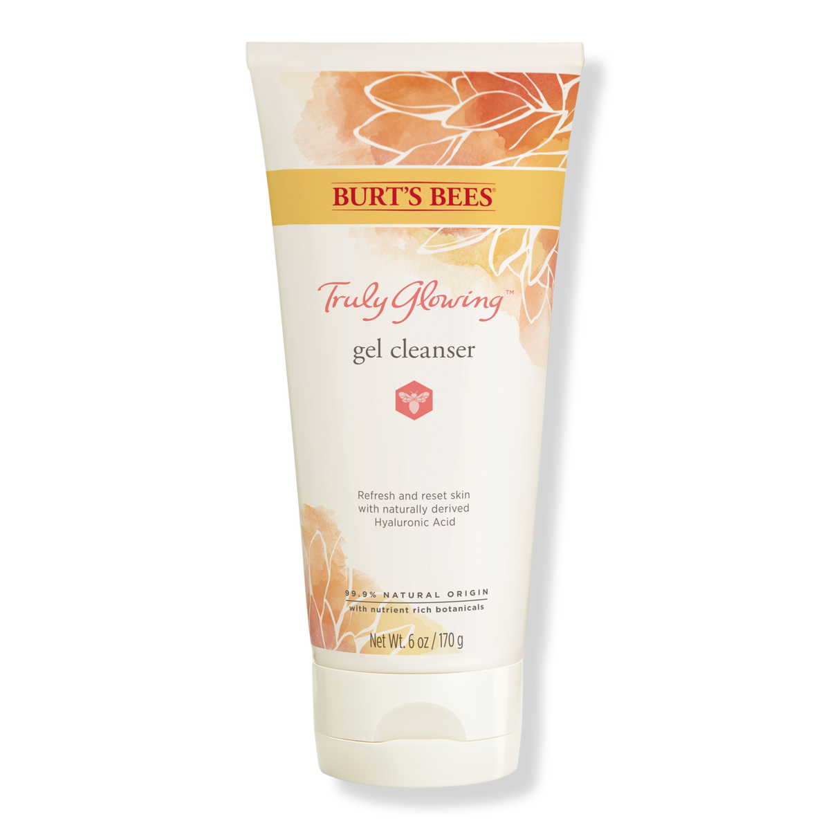Burt's Bees Truly Glowing Refreshing Gel Cleanser, 6.0 oz