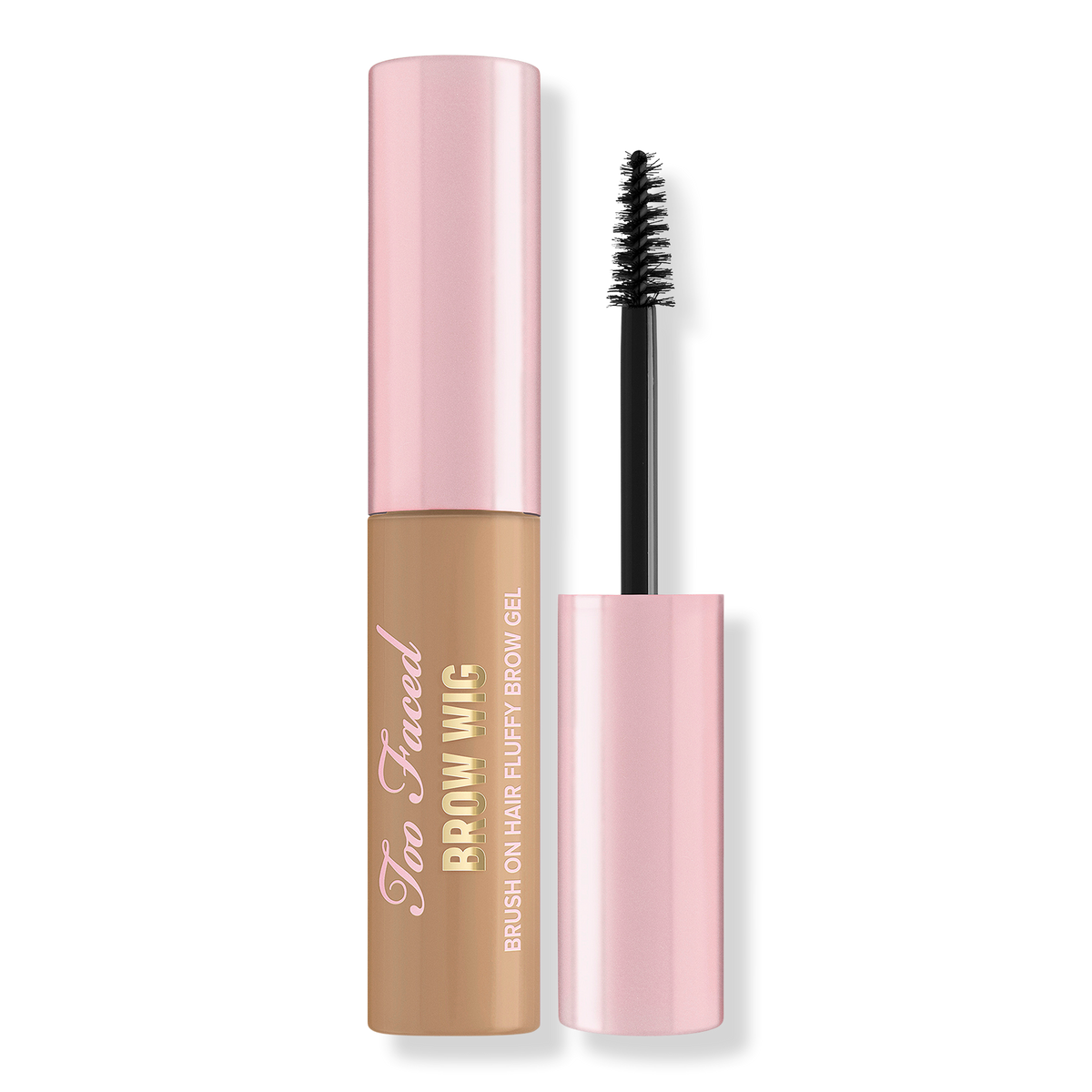 Too Faced Brow Wig Brush on Brow Gel, Natural Blonde, 0.19 oz