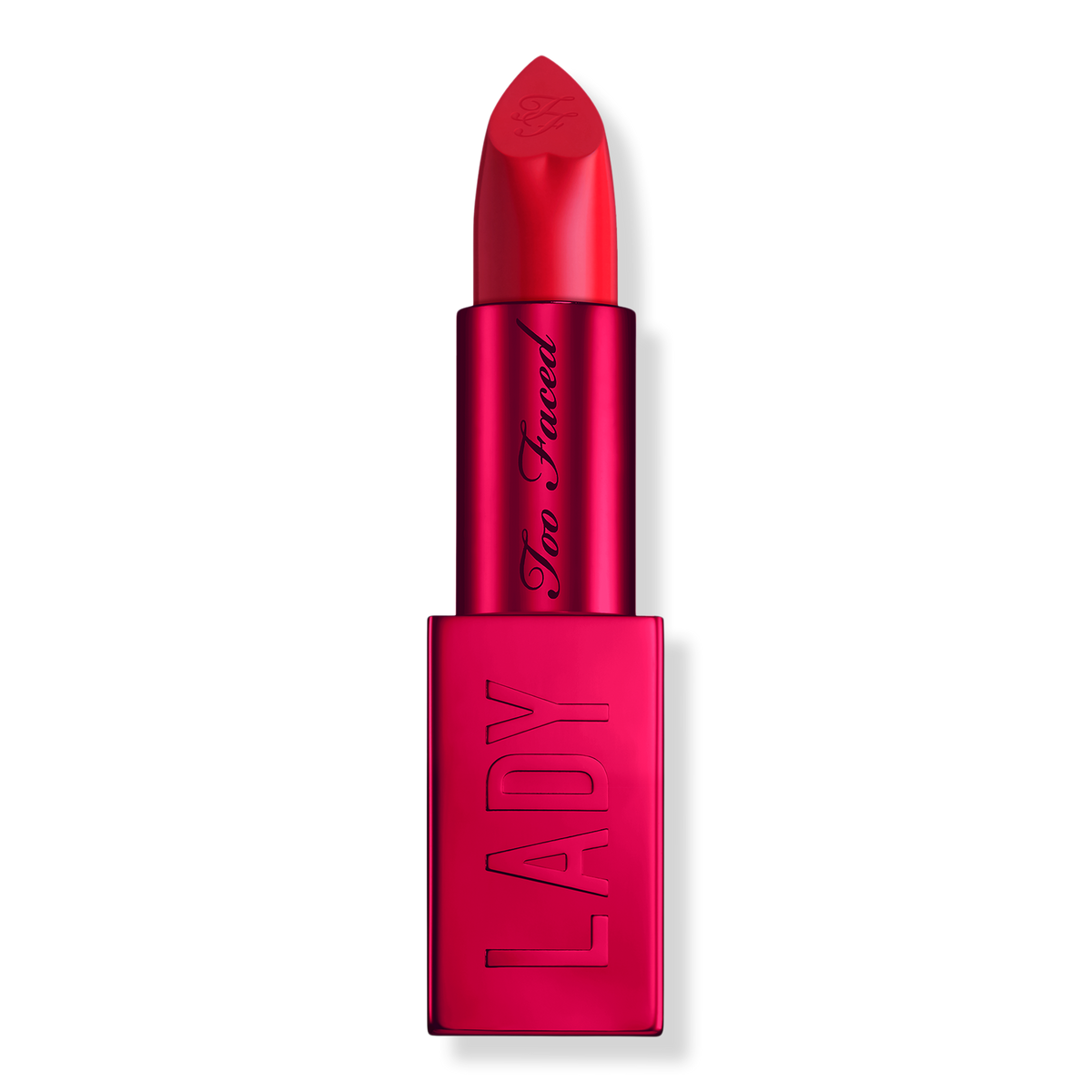 Too Faced Lady Bold Cream Lipstick, Lady Bold, 0.16 oz