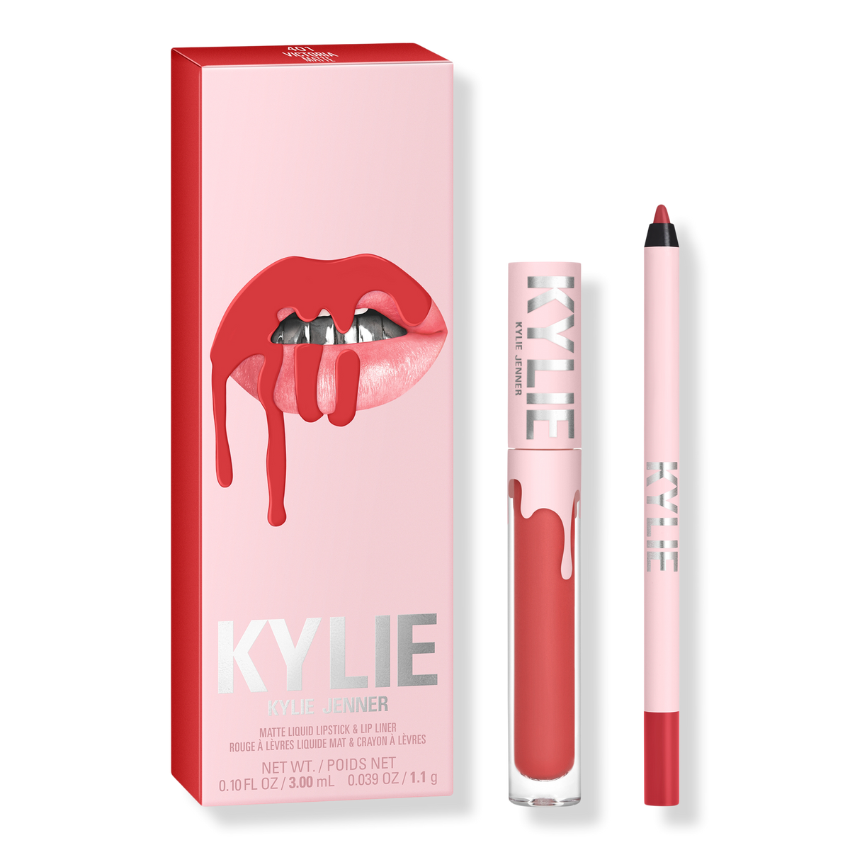 KYLIE COSMETICS Matte Lip Kit, 401 Victoria