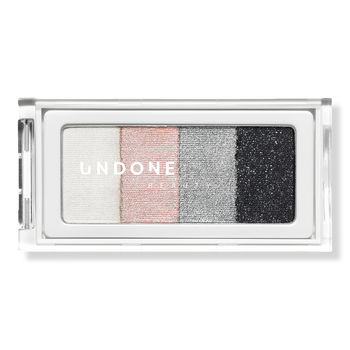 Undone Beauty Curator Eyeshadow Quad, Grey Geese, 0.17 oz