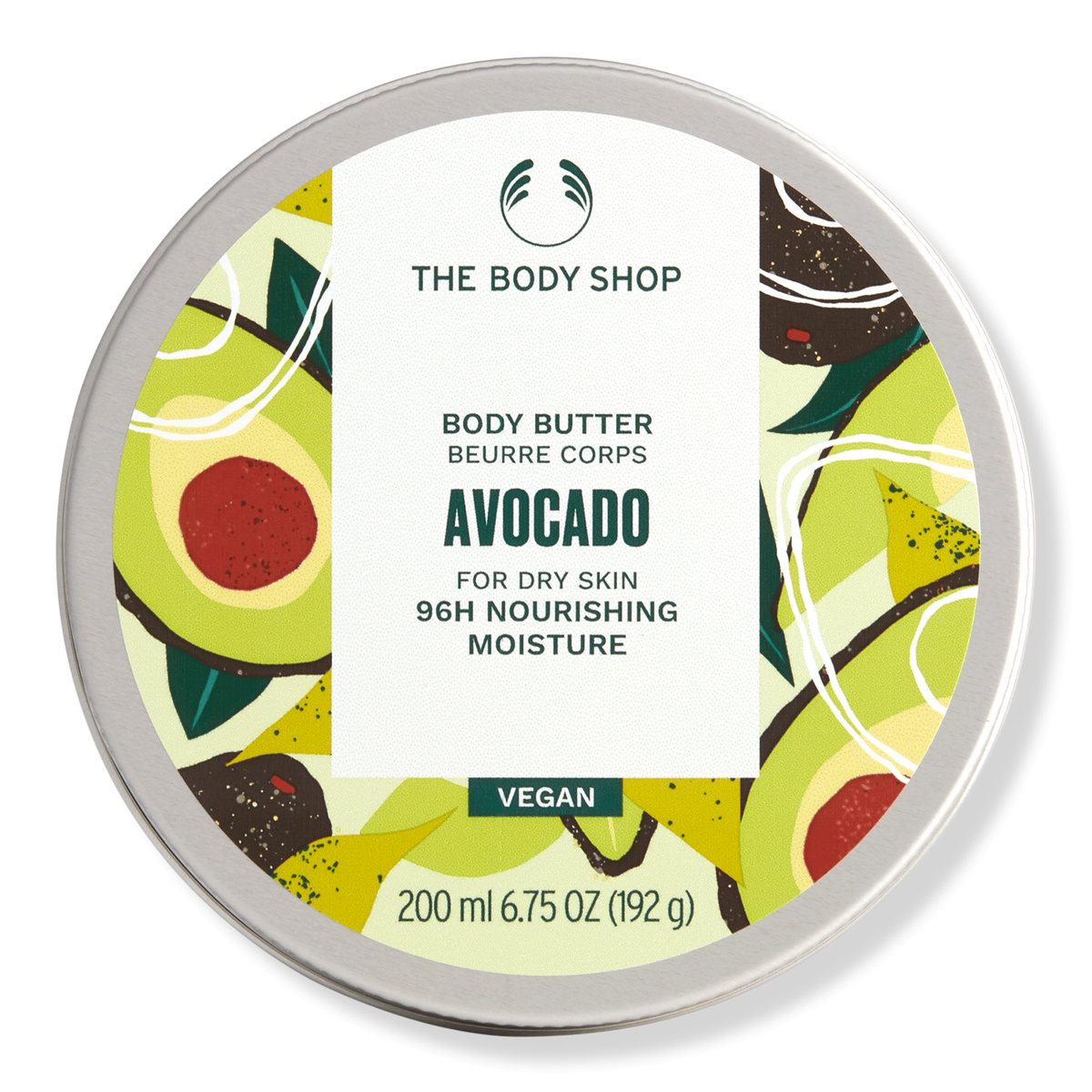 The Body Shop Avocado Body Butter, 6.75 oz