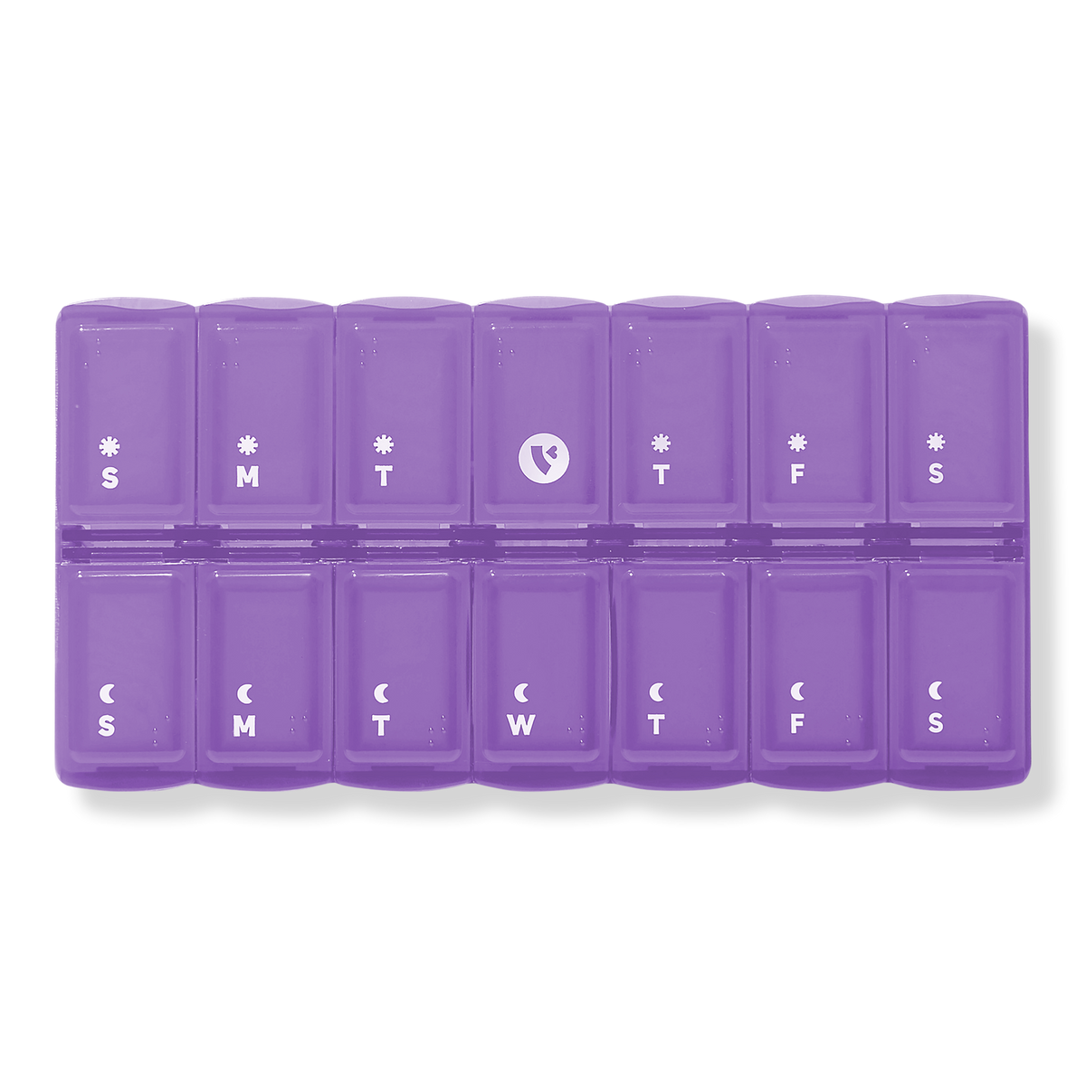 Love Wellness Vitamin Pillbox Organizer, 1 ea
