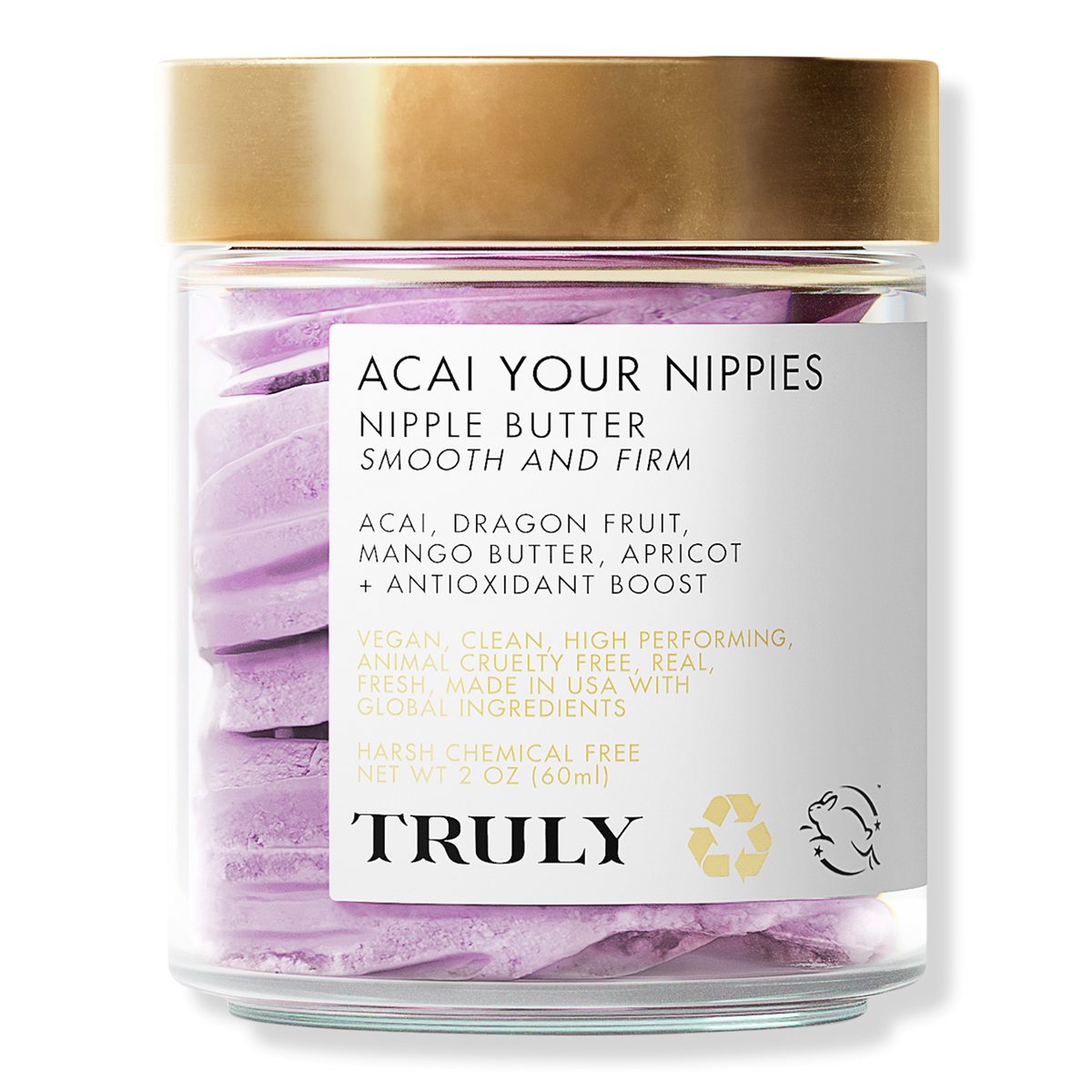 Truly Acai Your Nippies Nipple Butter, 2 oz