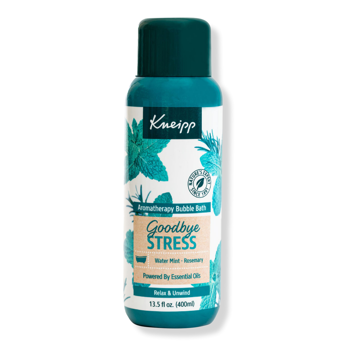 Kneipp Goodbye Stress Water Mint & Rosemary Aromatherapie-Schaumbad, 13.5 oz