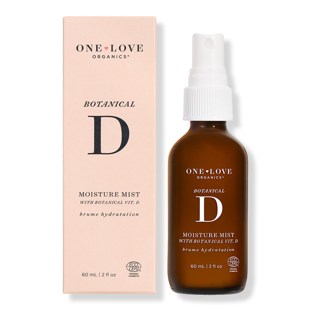 One Love Organics Botanical D Moisture Mist Gesichtsspray, 2 oz
