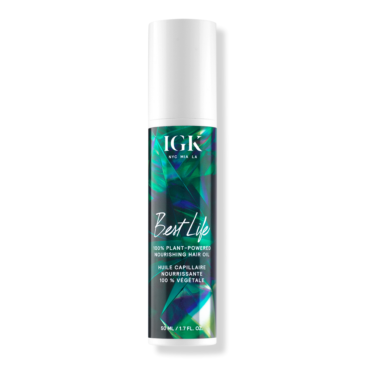IGK Best Life 100% Plant Powered Nourishing Haaröl, 1.7 oz