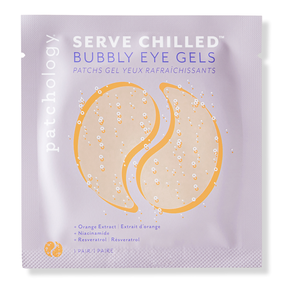 Patchology Serve Chilled Bubbly Brightening Augenpads, 1 Paar
