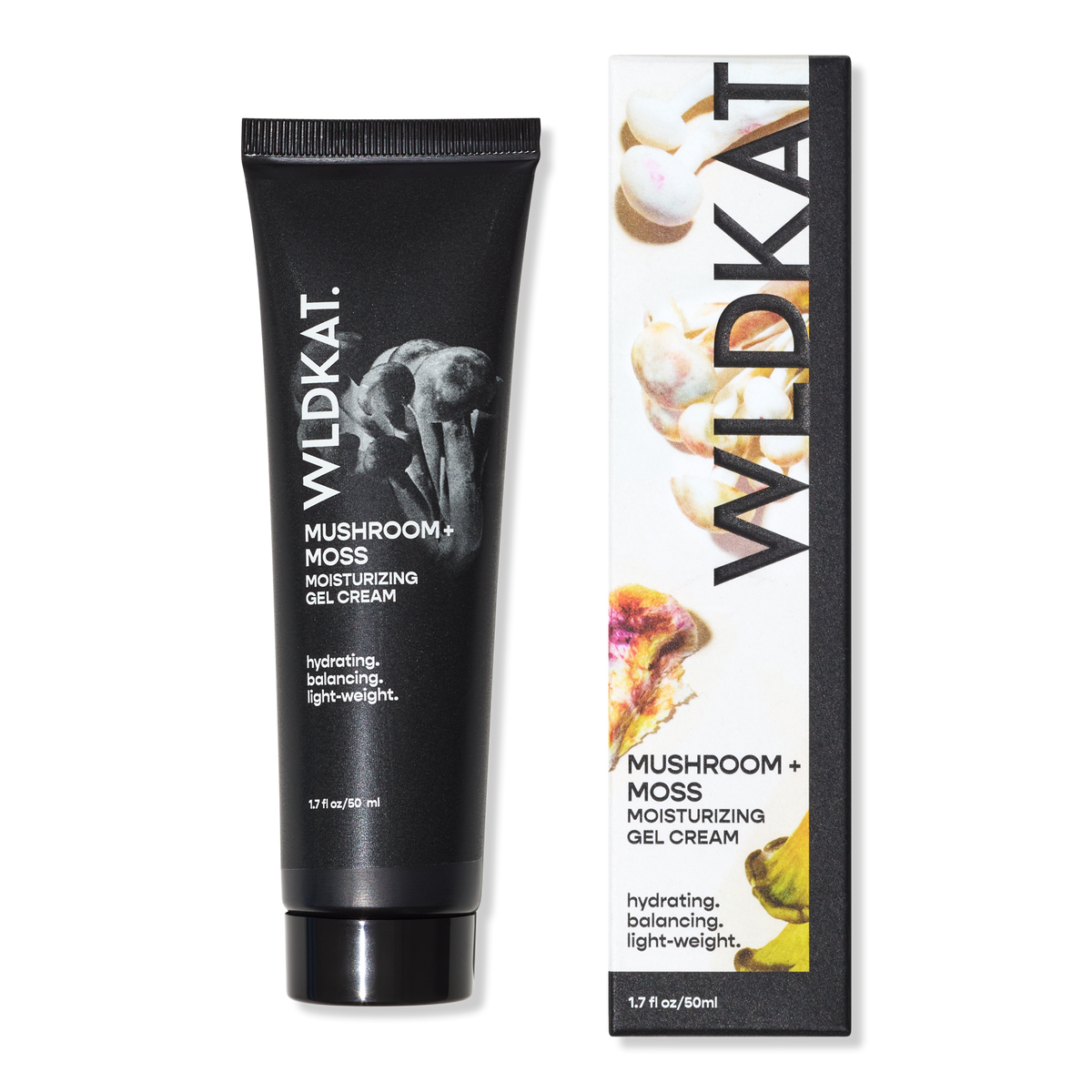 WLDKAT Mushroom + Moss Moisturizing Gel Cream, 1.7 oz