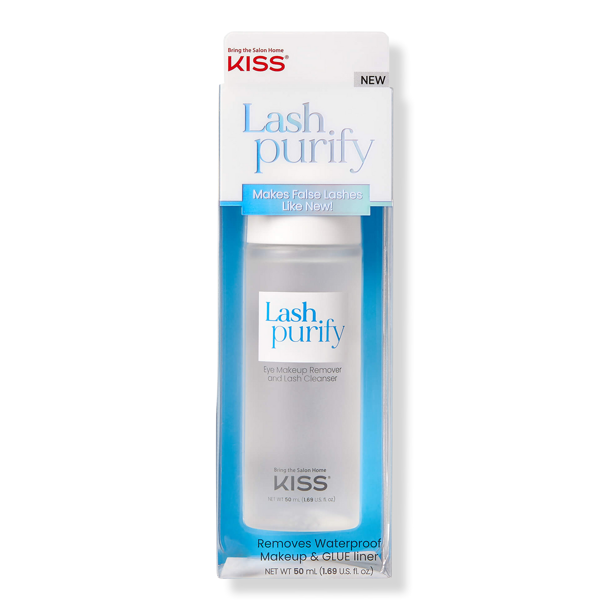 Kiss Lash Purify Augen-Make-up-Entferner & Wimpernreiniger, 1.69 oz