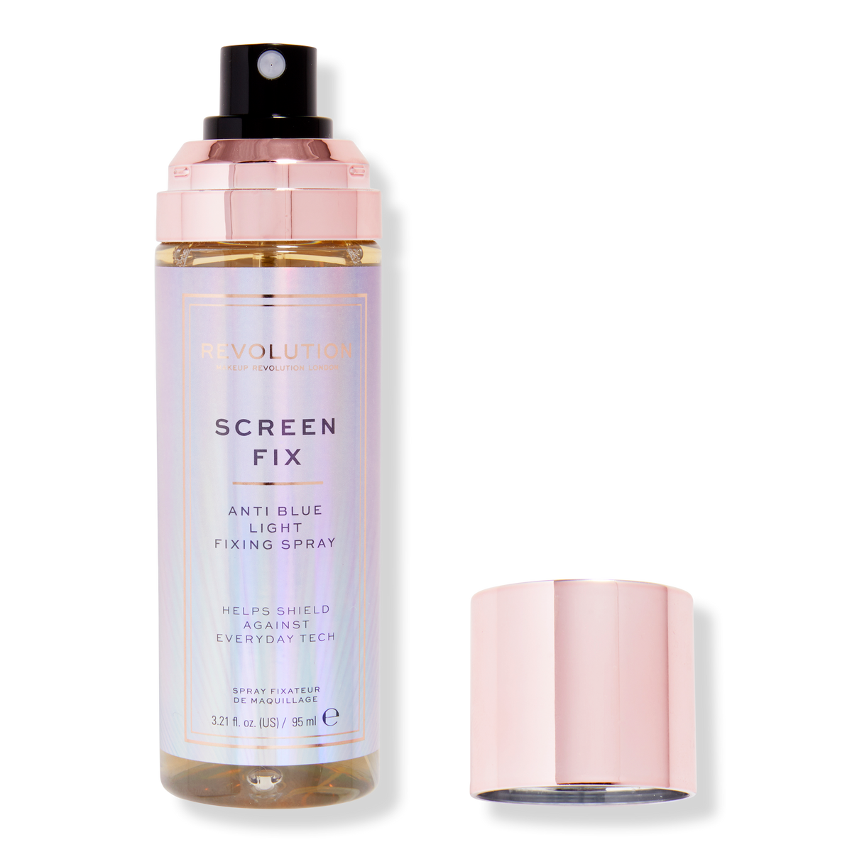 Makeup Revolution Screen Fix Anti Blue Light Fixing Spray, 3.21 oz