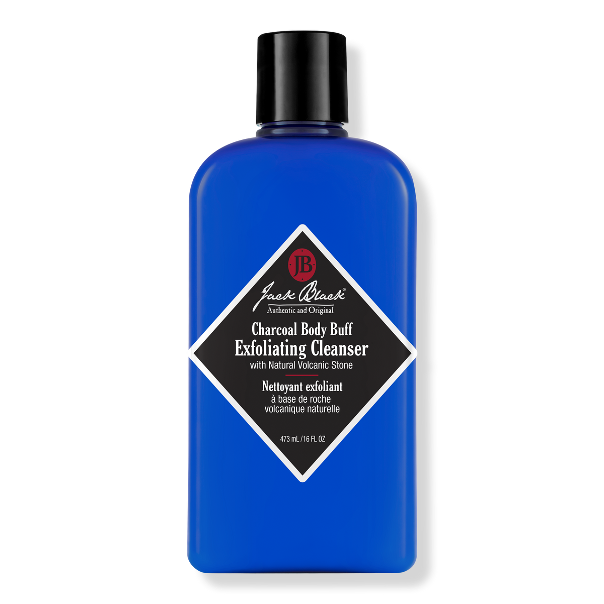 Jack Black Charcoal Body Buff Peeling-Reiniger für den Körper, 16 oz