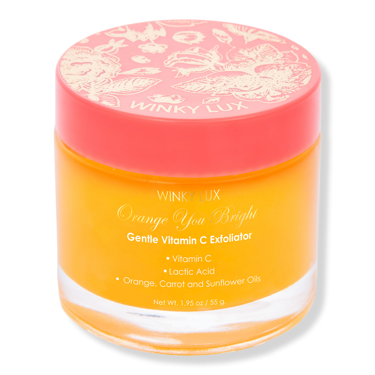 Winky Lux Orange You Bright Gentle Vitamin C Exfoliator, 1.95 oz