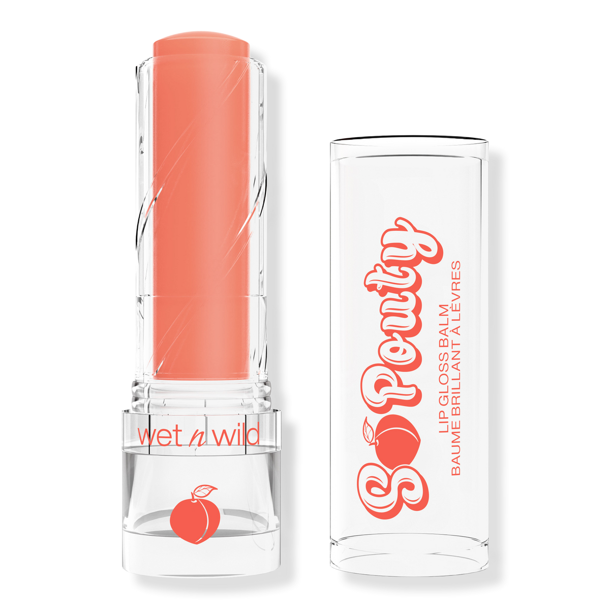 Wet n Wild Perfect Pout So Pouty Lip Gloss Balm, Peach Bum