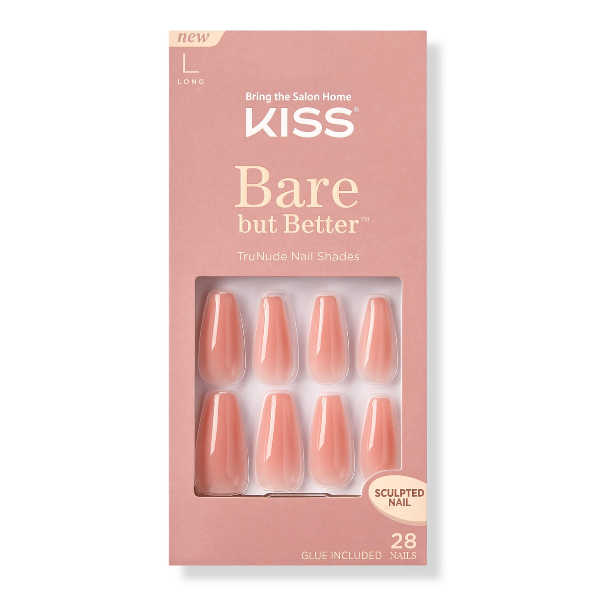 Kiss Nude Glow Bare but Better Nails