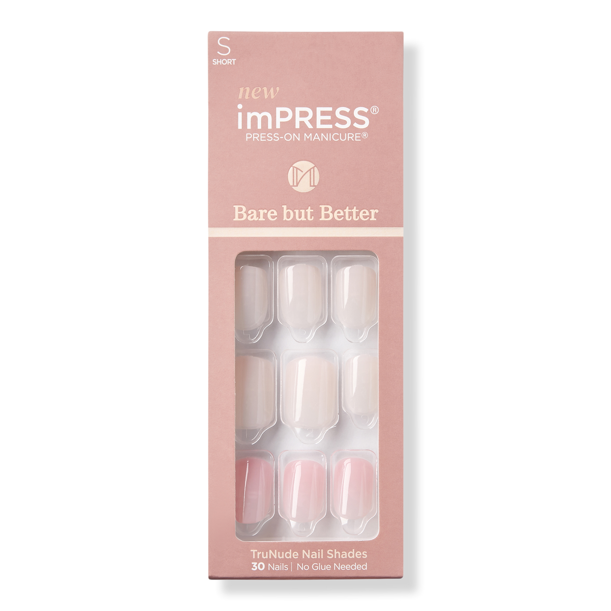 Kiss Effortless Finish imPRESS Bare but Better Press-On Manicure