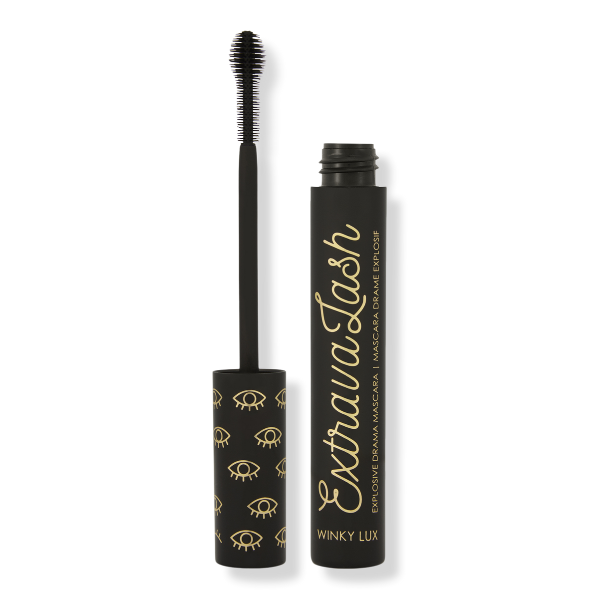 Winky Lux ExtravaLash Mascara, Black, 0.28 oz