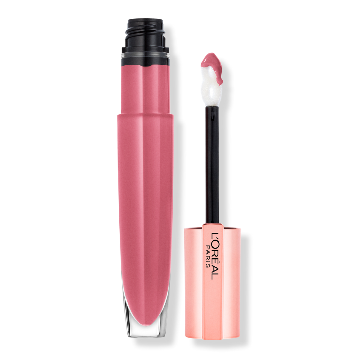 L'Oréal Glow Paradise Lip Balm-in-Gloss Lippenbalsam mit Glanz, Rosy Utopia, 0.23 oz