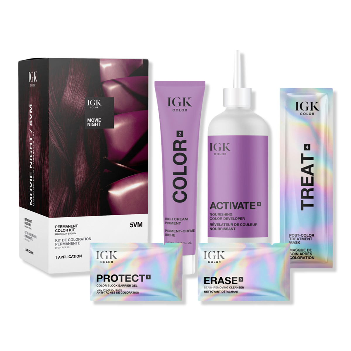 IGK Permanent Color Kit, 5VM Movie Night