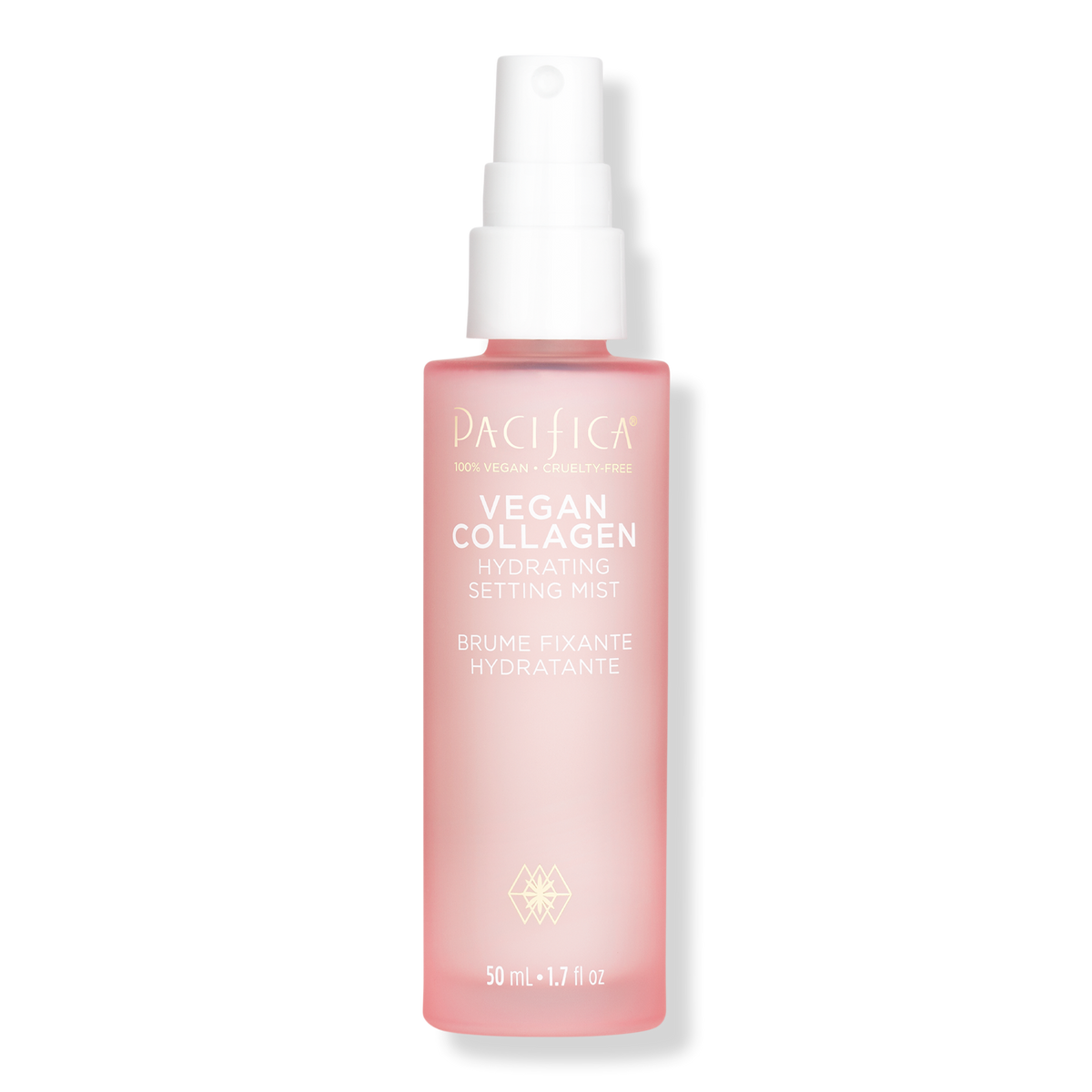 Pacifica Vegan Collagen Hydrating Setting Mist Gesichtsspray zum Fixieren des Make-ups, 1.7 oz