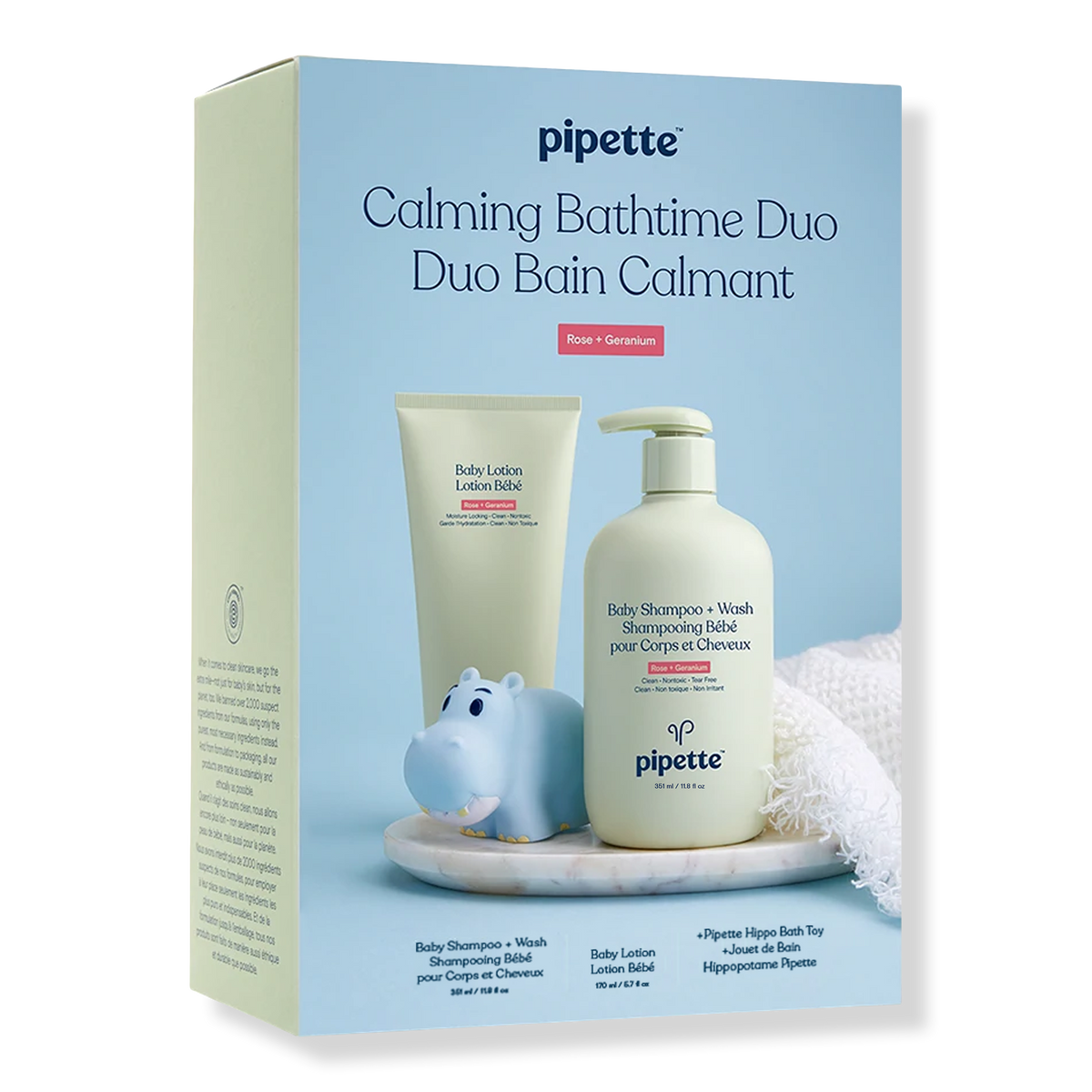 Pipette Calming Bathtime Duo