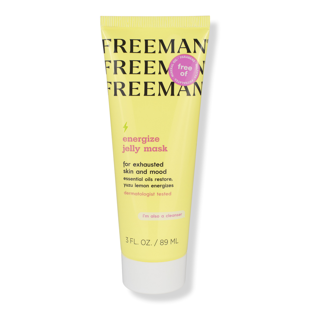 Freeman Energize Yuzu Lemon Jelly Gesichtsmaske, 3 oz