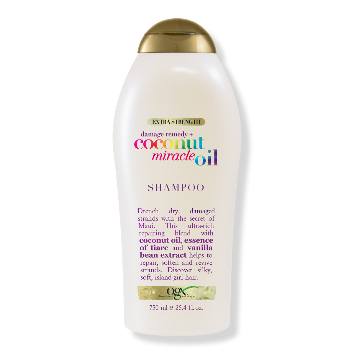 OGX Coconut Miracle Oil Shampoo, 25.4 oz