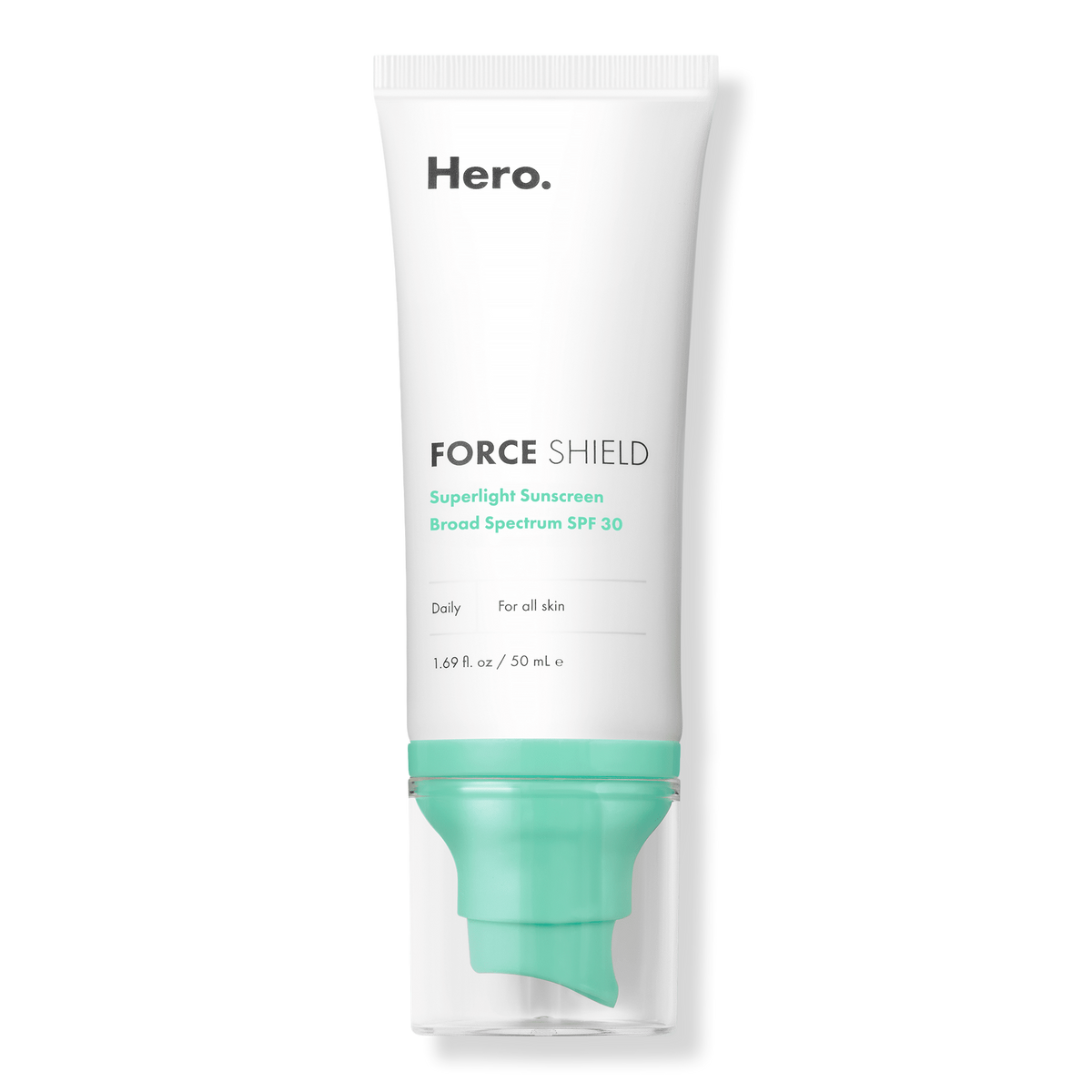 Hero Cosmetics Force Shield Superlight Sonnencreme Broad Spectrum, SPF 30, 1.6 oz