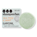 Kitsch Tea Tree & Mint Clarifying Shampoo Bar, 1 ea