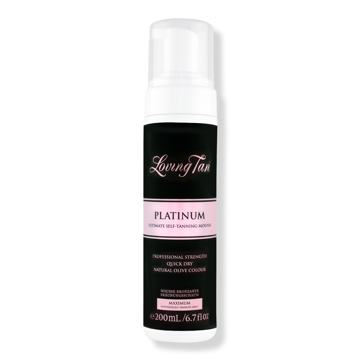 Loving Tan Platinum Ultimate Selbstbräunungsmousse, 6.7 oz