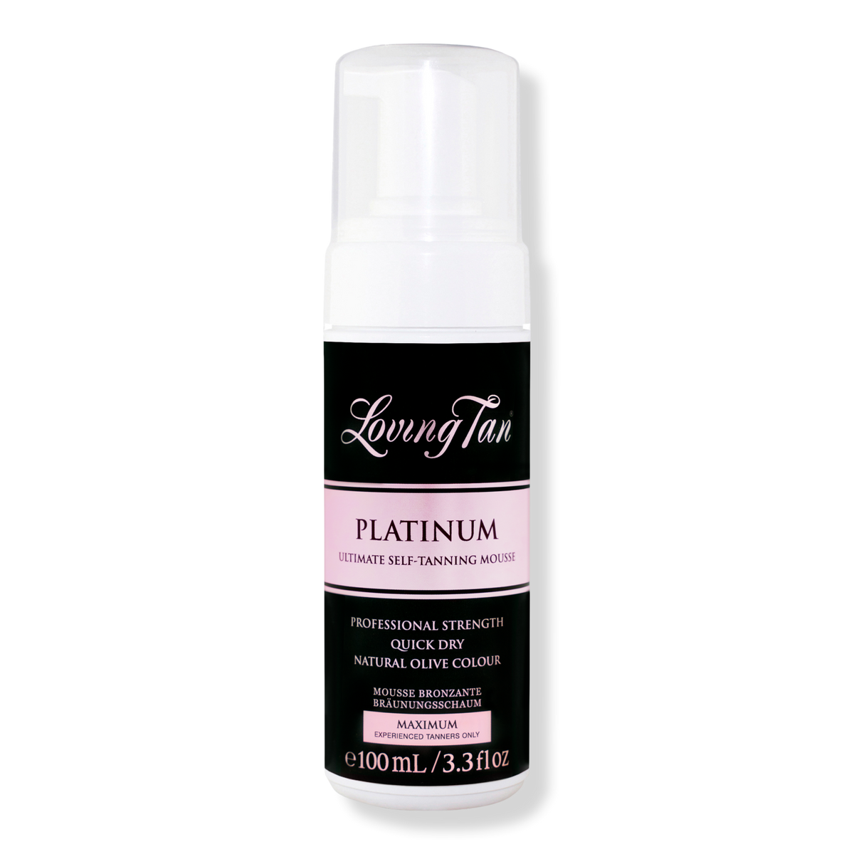 Loving Tan Platinum Ultimate Selbstbräunungsmousse, 3.3 oz