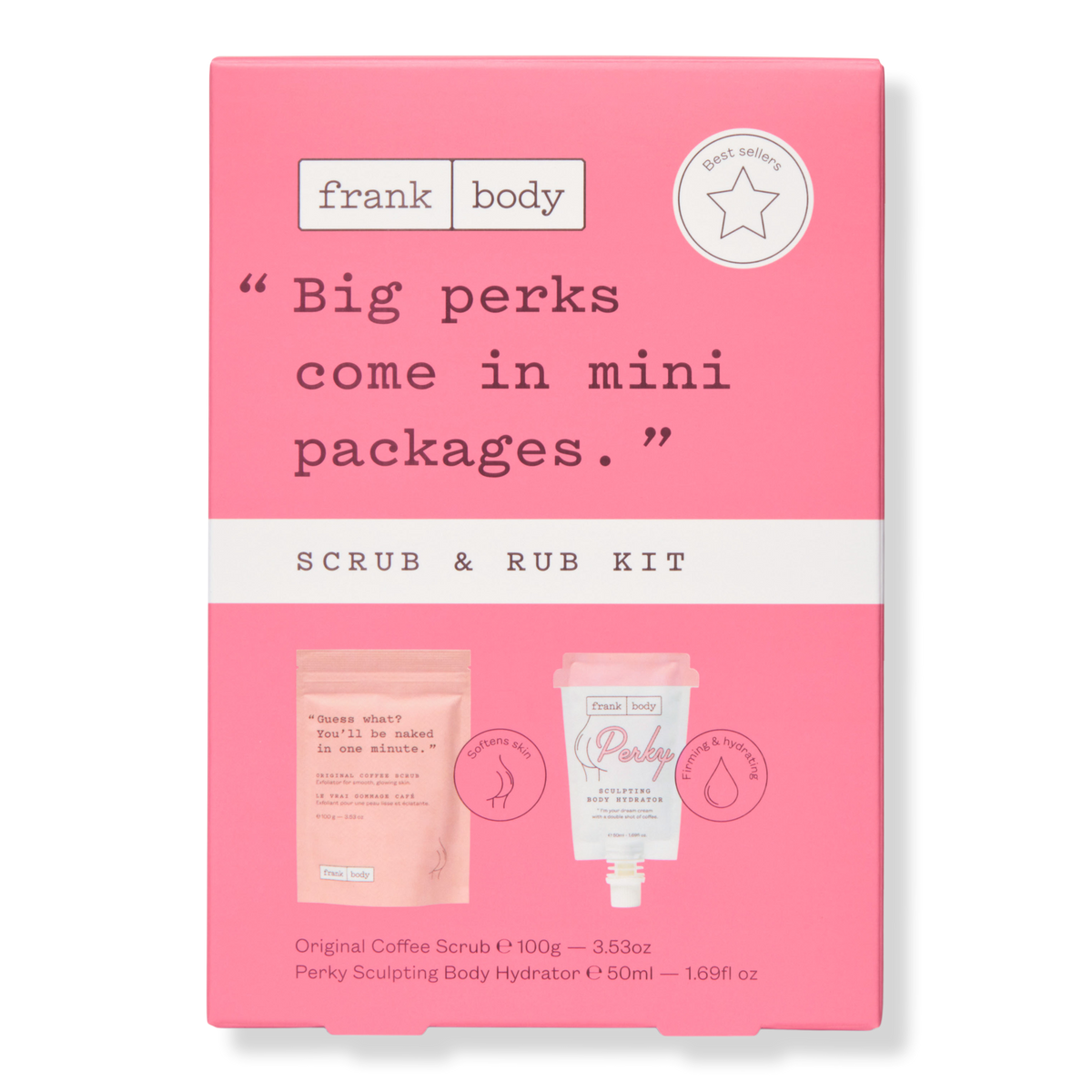 frank body Scrub & Rub Kit