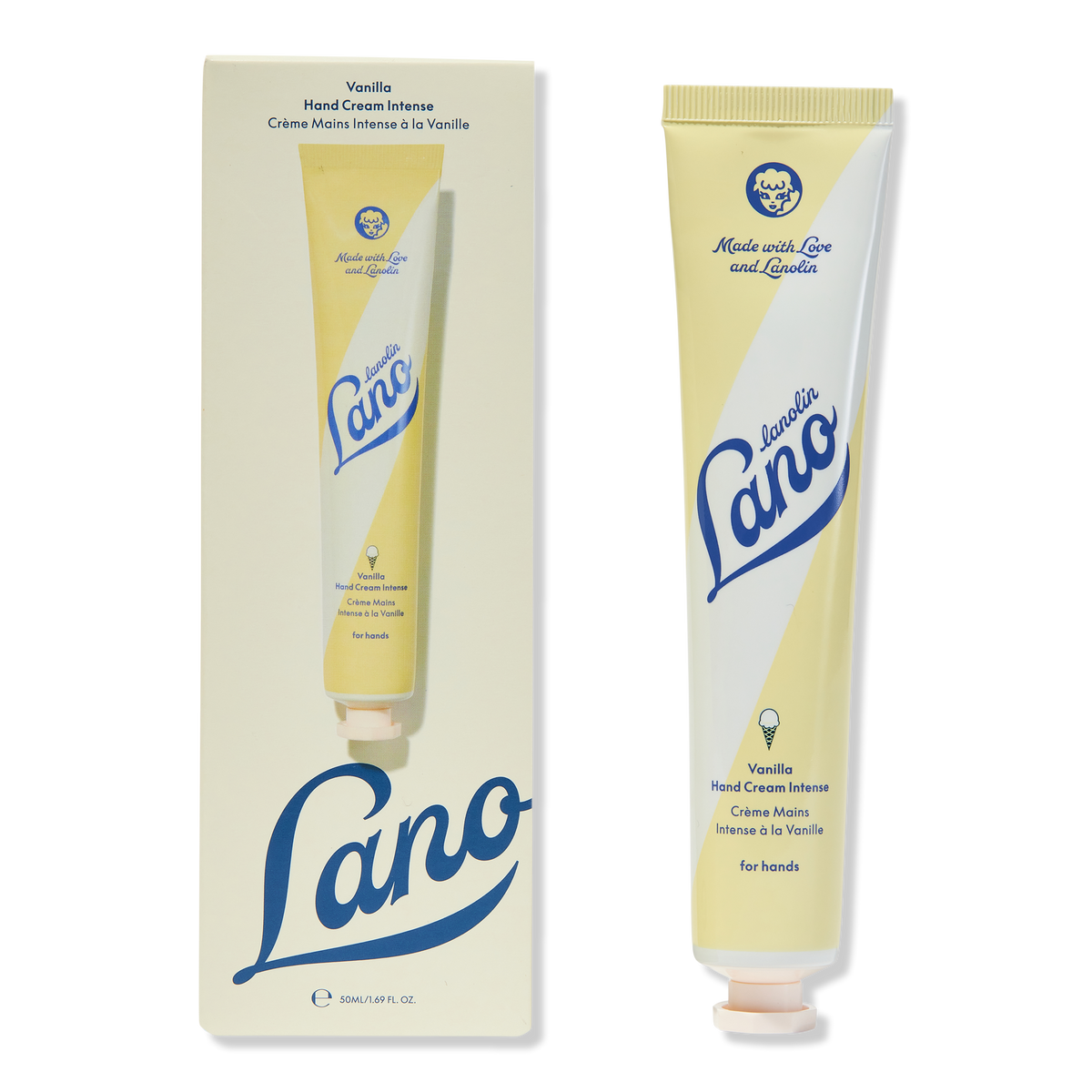 Lano Vanilla Hand Cream Intense, 1.69 oz