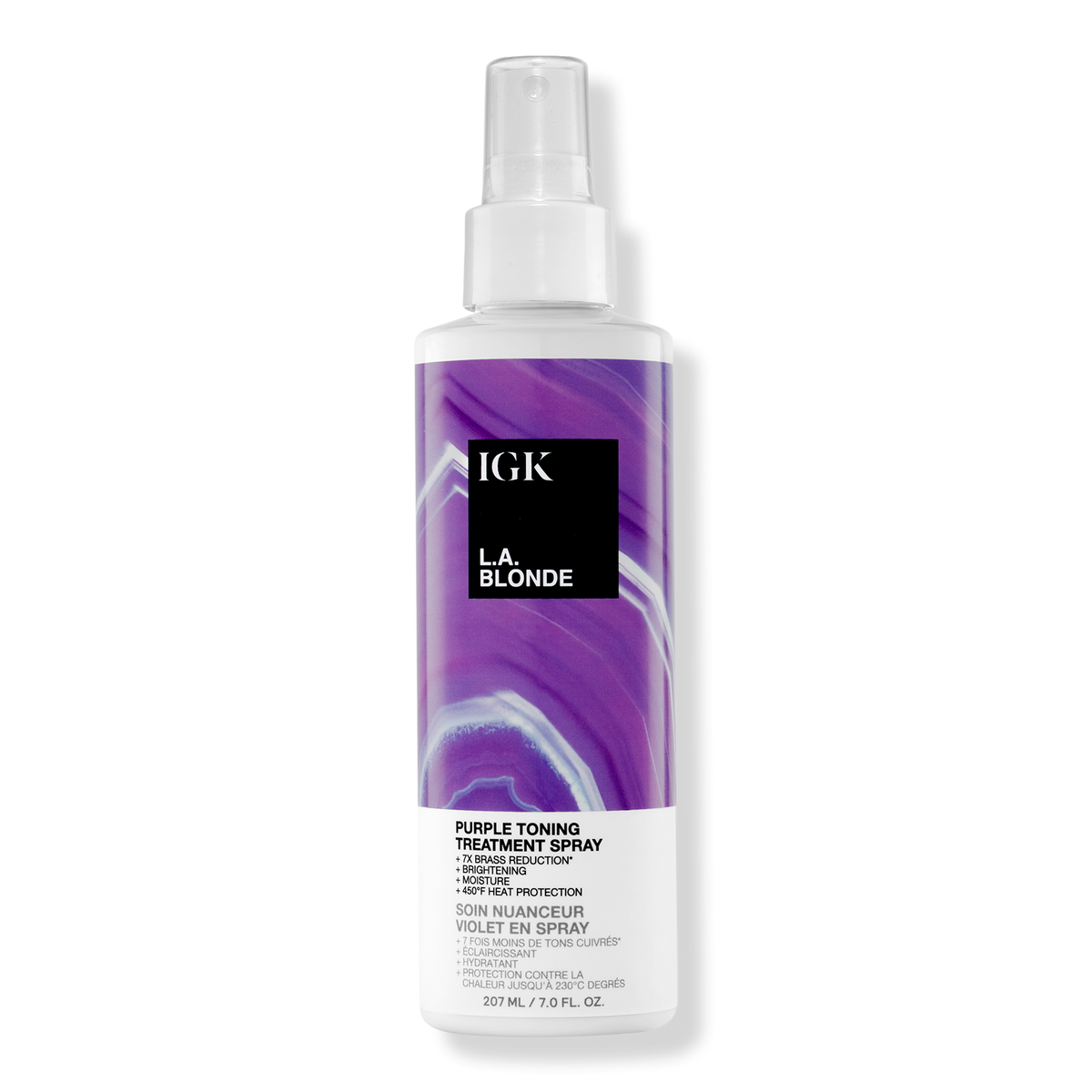 IGK L.A. Blonde Toning Leave In Spray Haarspray zur Tonung, 7 oz