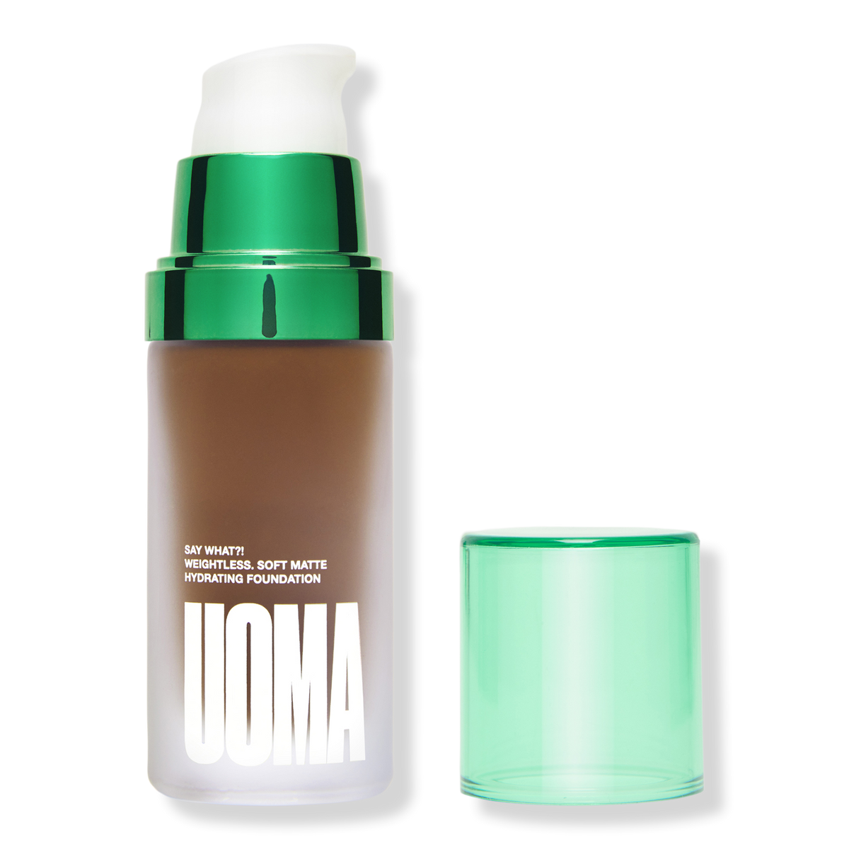 UOMA Beauty Say What?! Foundation, Black Pearl T2C, 1 oz