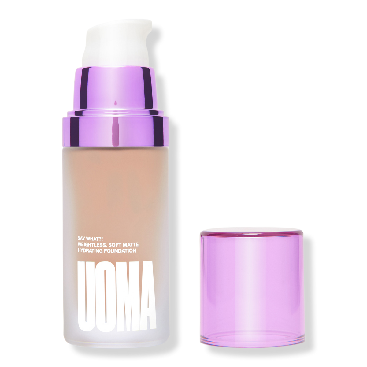 UOMA Beauty Say What?! Foundation, White Pearl T2C, 1 oz