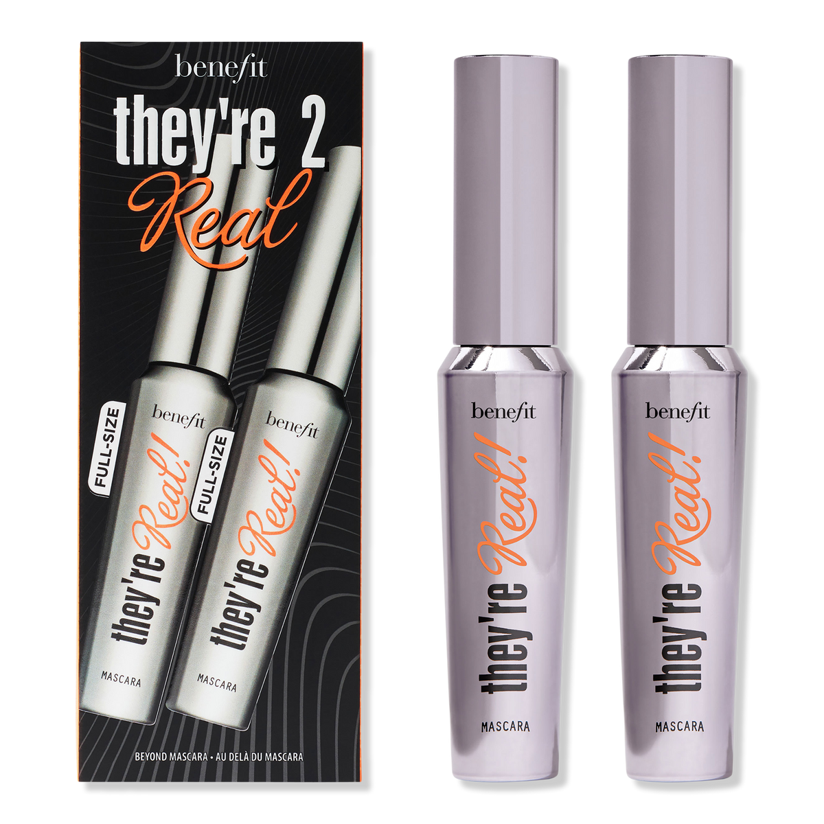 Benefit Cosmetics They're 2 Real Lengthening Mascara Value Set