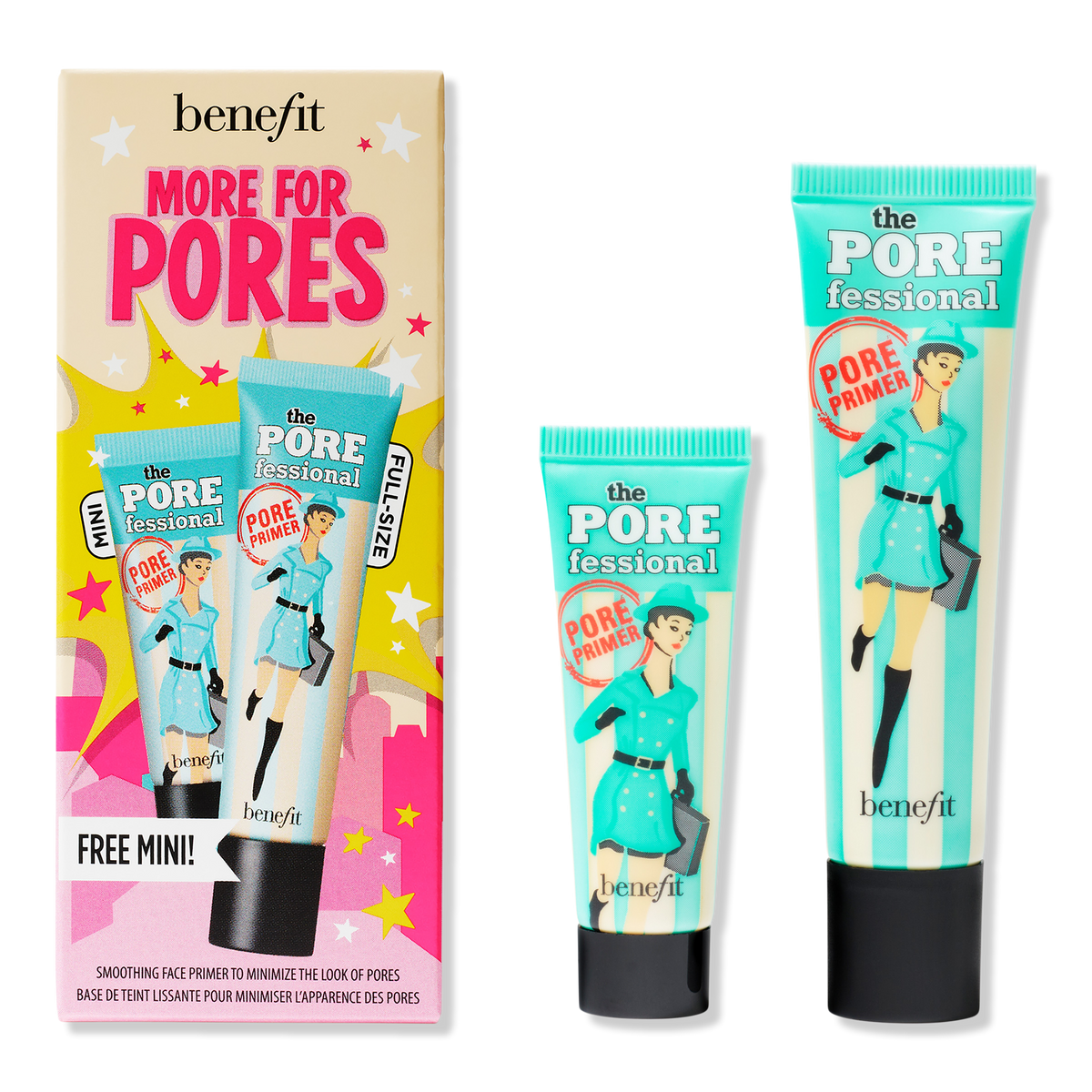 Benefit Cosmetics MORE for Pores Pore Primer Value Set