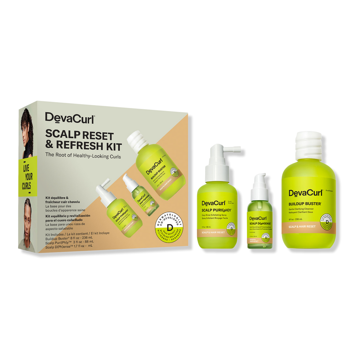 DevaCurl Scalp Refresh & Reset Kit